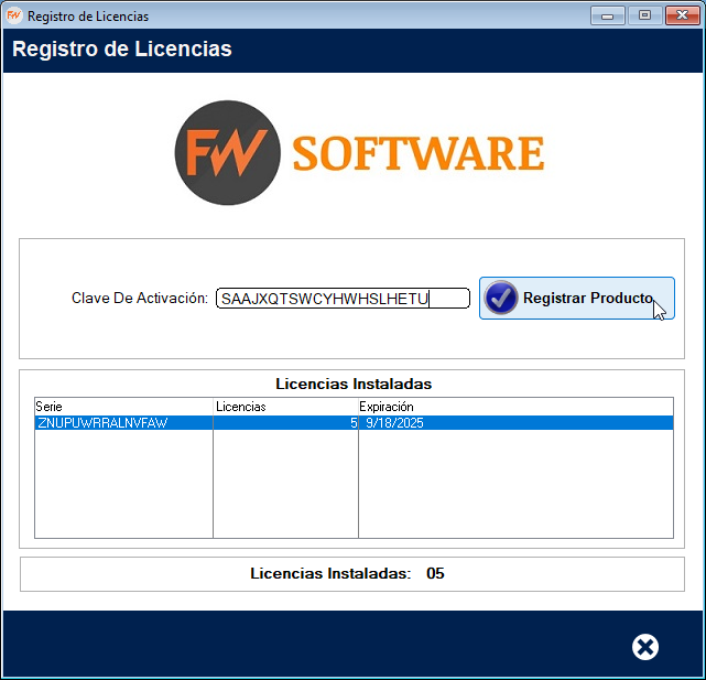 Código FW4